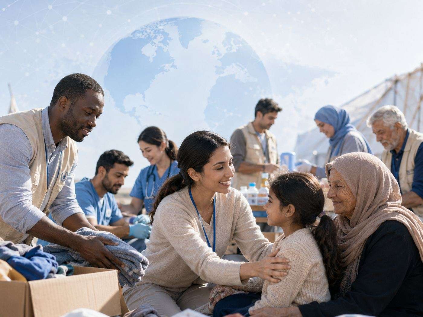 Humanitarian Support in Action
